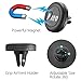 Car Mount, Dreo 2 Pack Air Vent Magnetic Car Holder Phone Mount - Universal Device Fits(Cell Phones, Tablets and etc)-Manufacturer Warranted