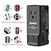 DOACE C8 2000W Travel Voltage Converter 220V to 110V for Hair Dryer Steam Iron, 8A Universal Power Adapter with All in One UK/AU/US/EU Worldwide Plug Wall Charger for Laptop MacBook Camera Cell Phone