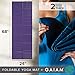 Gaiam Yoga Mat Folding Travel Fitness & Exercise Mat | Foldable Yoga Mat for All Types of Yoga, Pilates & Floor Workouts, Grape Mandala, 2mmthumb 3