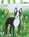 Reusable Shopping Bags - Set of 2 Eco-Friendly Tote Bags, Boston Terrier