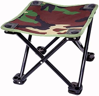 heave Camo Fishing Chair Folding Stool High-Intensity Steel Cross Portable Outdoor Camping Chair