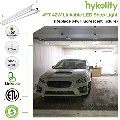 1 Hykolity+FlushMount+Workbench+Fluorescent+Replacement
