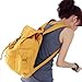 AutoM Yellow Color Women Ladys Fashion Korean Style Girl New Leisure Canvas Shoulder Bag Backpack