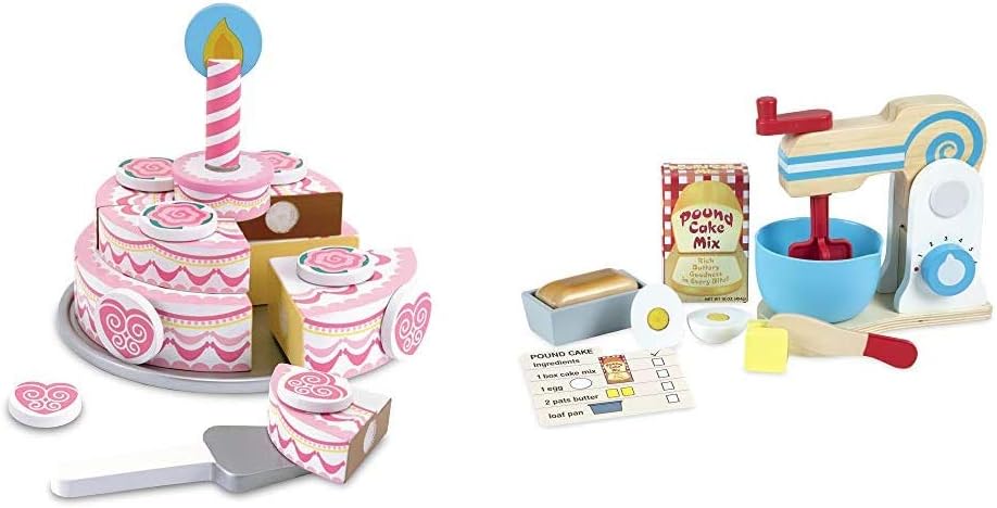 melissa and doug make a cake mixer set