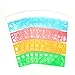Tosnail Plastic Stencils Drawing Stencil for Kids - Pack of 24 pcs