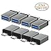 3.0 USB C to USB Adapter 8 Pack Aluminum OTG Adaptor Woodcovo Type C to USB A Converter Data Syncing and Charging for Samsung,MacBook,ChromeBook Pixel,Nexus,All Type C Supported Device