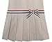 Sunny Fashion Girls Dress Khaki School Uniform Pleated Skirt Dress Size 4-12