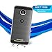 Moto Z Droid Bumper Case, Rome Tech OEM Phone Case - Motorola Moto Mods Compatible - Ultra Slim Shell With Protective Shockproof Design for Motorola Moto Z Droid (Clear)