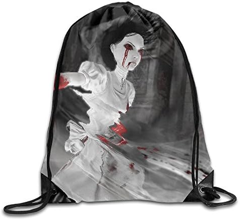 Alice Madness Returns Drawstring Backpack Sack Bag