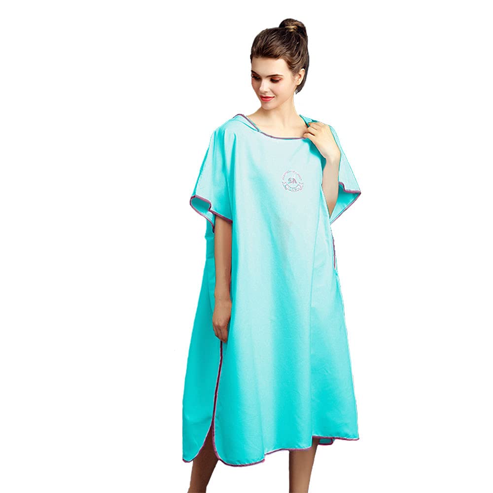 Changing Robe Surf Poncho with Hood Come Together with One Towel Lightweight