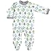 Luvable Friends Unisex Baby Cotton Sleep and Play, Robot, 3-6 Months