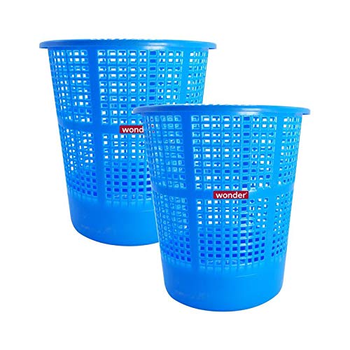 Wonder Jali Dustbin, Perforated Plastic Dustbin Paper Bin, 8 Liters