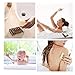 Blasoul Soap Saver 4-Pcs Set, Shower Soap Dish Made of Natural Pine Wood, Bathroom Soap Holder with Soap Exfoliating Bag and Anti-Slide Stripes, Suitable for Shower Room, Bathtub, Kitchen