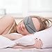 Plemo Sleep Mask, Ultra-Soft Memory Foam Sleeping Cover, Breathe-Easy Eye Shade for Bedtime & Travel