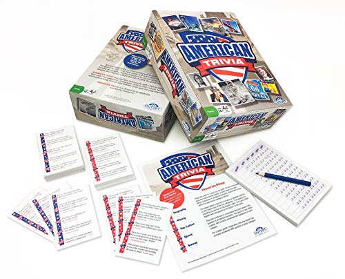 Outset Media American Trivia Game (Amazon Exclusive) – 5 Categories to Choose from and 1,000 Questions – for Ages 14 and up