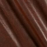 Faux Leather Buffalo Brown Print Fabric By The Yard