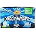 Bodhi Dog Disposable Male Dog Diapers - Super Absorbent, Leak-Proof Pee Wraps - Adjustable Fit, Comfortable Design, Advanced Moisture Control, and Wetness Indicator - Small (20 Count)