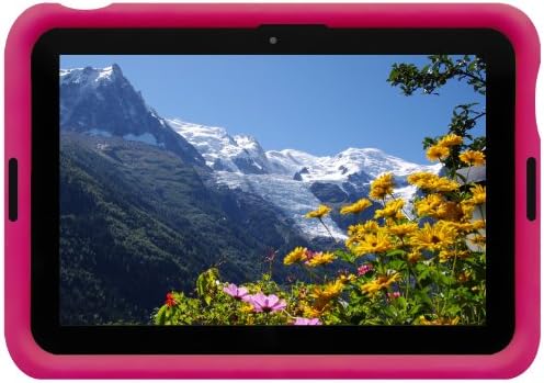 Bobj Rugged Case for ASUS MeMO Pad FHD 10 (ME302C) Tablet - BobjGear Custom Fit - Sound Amplification - BobjBounces Kid Friendly .. (Not for MeMO Pad Smart10 ME301T) (Rockin' Raspberry)
