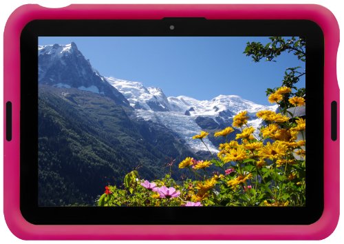 Bobj Rugged Case for ASUS MeMO Pad FHD 10 (ME302C) Tablet - BobjGear Custom Fit - Sound Amplification - BobjBounces Kid Friendly .. (Not for MeMO Pad Smart10 ME301T) (Rockin' Raspberry)