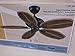 Hampton Bay Palm Beach Ii 48 In. Outdoor Natural Iron Ceiling Fan 191410 by King of Fans