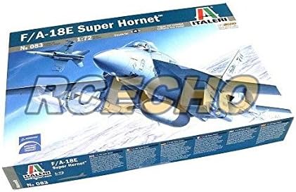 ITALERI RCECHO Aircraft Model 1/72 F/A-18E Super Hornet Scale Hobby 0083 T0083 with RCECHO® Full Version Apps Edition