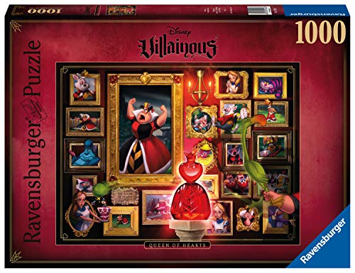 Ravensburger Puzzle 15026 - Villainous Queen of Hearts - 1000 Teile Puzzle für Erwachsene und Kinder ab 14 Jahren… – Bild 5