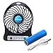 Magicooler Mini Fan Pocket Size 4-inch Vanes 3 Speeds Electric Portable Mini fan Desktop Fan Battery/ USB Powered Laptop PC Mute Cooler Cooling Operated Cool Cooler Fan Beat Heatwaves Pefect For Outdoor /Hiking/ Camping /Daily use (BLACK)