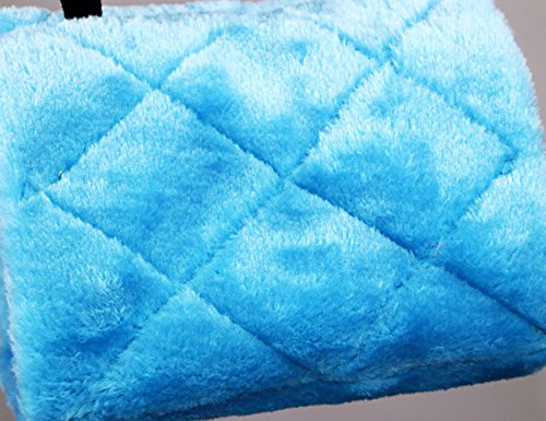 Uheng Pet Bird Nest House Parrot Bed, Plush Happy Hut Hammock Hanging Cave Snuggle for Budgies Parakeet Cockatiels Cockatoo Conure Lovebird Finch, Diamond Doves Cage Toy Tent