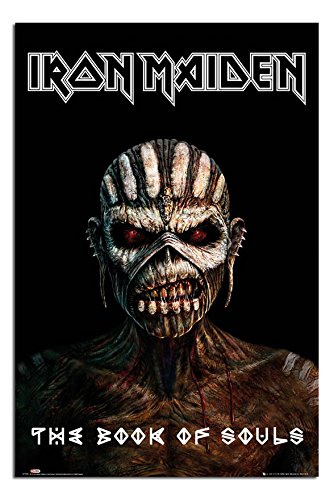 Iron Maiden The Book Of Souls Poster Gloss Laminated - 91.5 x 61cms (36 x 24 Inches)