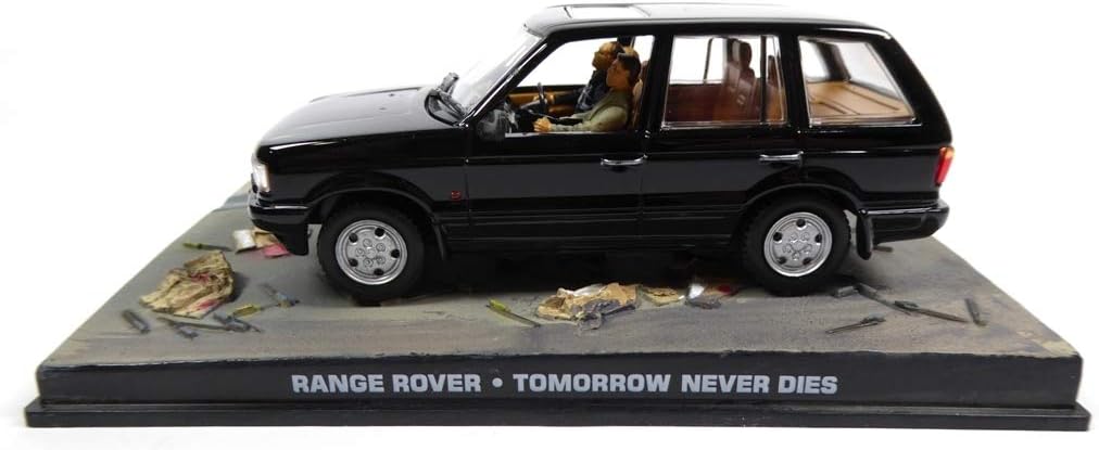 JAMES BOND car compatible with Range Rover 1995 007 Tomorrow Never Dies 1/43 (DY034), Black