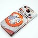 iphone 7 Case BB-8 BB8 Droid Robot Pattern Leather Wallet Credit Card Holder Pouch Flip Stand Case Cover For Apple iphone 7 New