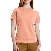 Carhartt Women's 107391 Women's Relaxed Fit Lightweight Short Sleeve Pocket T-S