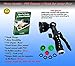 RAAYA GARDEN HOSE NOZZLE sprayer Swivel wand - Heavy Duty 9 Adjustable Pattern Pistol Grip Back & Front Trigger, Flow Control, Ergonomic, Watering & Cleaning: Car, Lawn, Pets – Maximum Satisfaction
