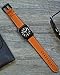 SWEES Leather Band Compatible with Apple Watch Bands 46mm 45mm 44mm 42mm (Series 1/2/3) Men Women, Vintage Genuine Leather Replacement Wristband for iWatch Series 10 9 8 7 6 5 4 3 2 1 SE Brown
