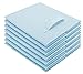 Sorbus Storage Cubes - 11 Inch Foldable Fabric Baskets for Organizing Pantry, Closet, Shelf, Toy Box, Cubby - 6 Collapsible Cloth Cube Storage Bins for Home, Nursery, Playroom, Bedroom (Pastel Blue)
