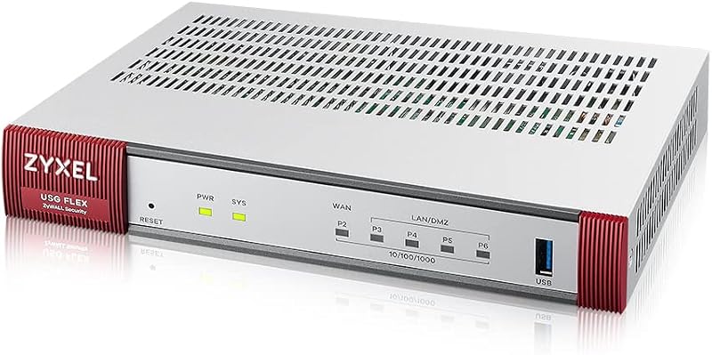 Zyxel ZyWALL USGFLEX50 VPN Firewall 350 Mbps Up to 10 Users