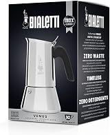 Bialetti New Venus Induction Stainless Steel Coffee Maker 10 Cups view 2