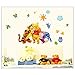 Gadfly- The Honey Pot Sun Winnie The Pooh and Winnie The Pooh Peel & Stick Nursery/Baby Wall Sticker Decal