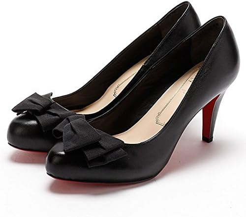 Amazon カリアング シューズ Kariang ラウンドトゥリボンパンプス 0001ブラック 23 0 Kari Ang カリアング パンプス