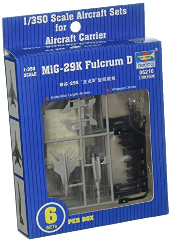 Trumpeter 1/350 Mig29K Fulcrum D Aircraft Set for Carrier Kuznetsov (6-Box)