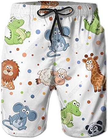Wild Beast Summer Beach &amp; Pool Swim-trunk Shorts For Men's With Pockets