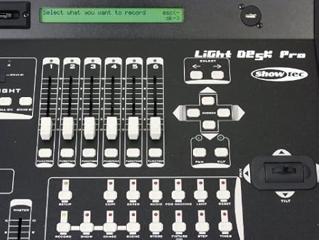 showtec light desk pro