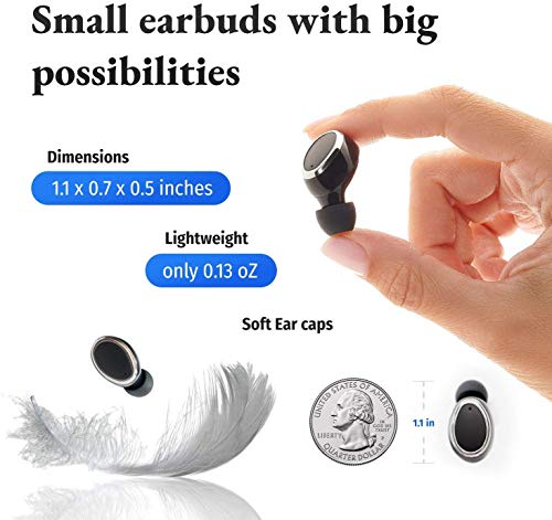Wireless Earbuds Bluetooth 5.0 with Charging Case - True Wireless Earphones TWS Stereo Headphones in - //coolthings.us
