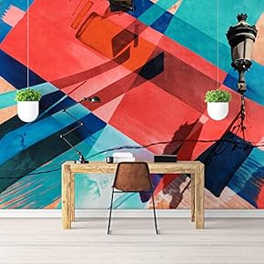 Wall Mural Simple and Mysterious Graffiti Art Removable Self-Adhesive Large Wallpaper - 66x96 inches