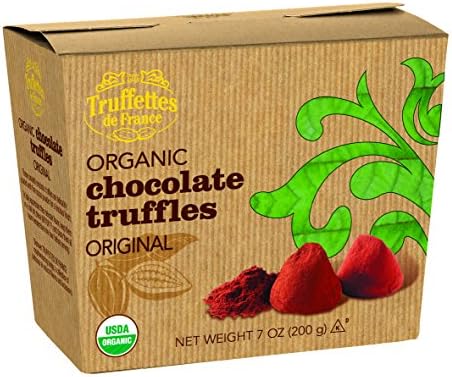 Gourmet Organic French Truffles by CHOCMOD | The Ultimate Cocoa-Dusted, Gourmet Chocolate Truffle for that Special Gift, or your own Guilt-Free Indulgence. Includes (1) 7oz Box.