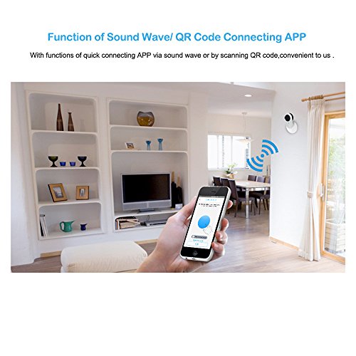 DICPOLIA Home Security Camera System with Monitor Motion Detection Alert Wall Mount Waterproof, HD 1080P WiFi Security Camera Monitor Camera with Night Version Motion Dection Two-Way Audio (White) - Thumbnail 4