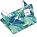 Qpladlse Swimwear Womens Lace-up Bathing Suits Floral One Piece Swimsuit Green Leaf XL