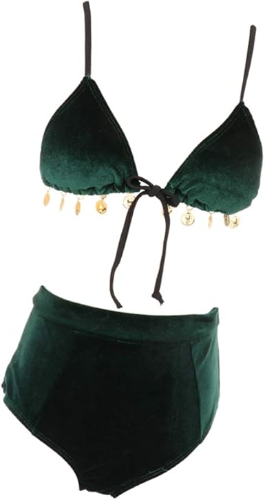 velvet push up bikini