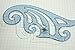 ALVIN French Curve Ruler Set of 8 Model FC88 Drafting Drawing Measuring Tool Multipurpose for Design Drafting or Sewing 5.25