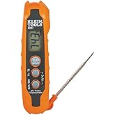 Klein Tools IR07 Dual Infrared (IR) and Probe Pocket Size LCD Digital Thermometer